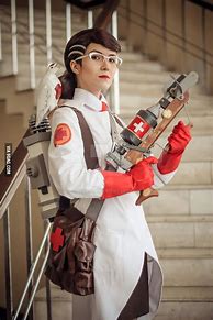 Image result for team fortress 2 medical cosplay