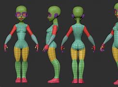 Image result for 3D Character Model Base