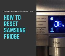 Image result for Reset Samsung Refrigerator