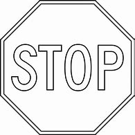 Image result for Stop Sign No Words