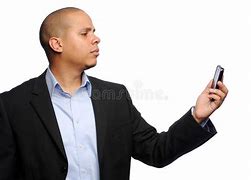 Image result for Black Man Holding Cell Phone
