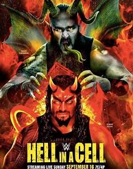 Image result for Hell in a Cell Poster