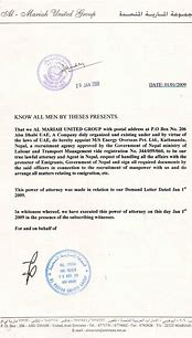 Image result for Authorization Letter for Notary