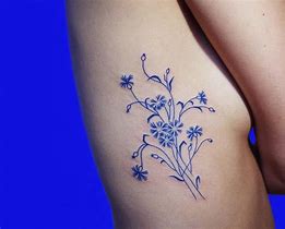 Image result for Blue Ink Tattoo