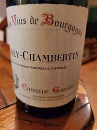 Image result for Camille Giroud Latricieres Chambertin