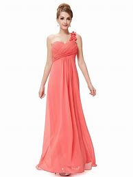 Image result for Aqua and Coral Bridesmaid Dresses