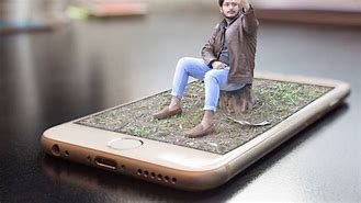 Image result for Mobile Phone On Table for 3D Popup