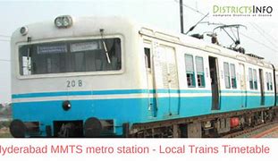 Image result for Hyderabad Local Train