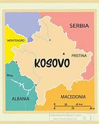 Image result for Serbia Y Kosovo Mapa