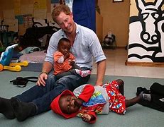 Image result for Prince Harry Africa