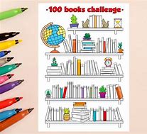 Image result for Book Challenge Bookmark