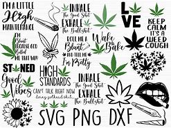 Image result for 420 Weed SVG