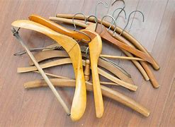 Image result for Antique Wood Coat Hangers