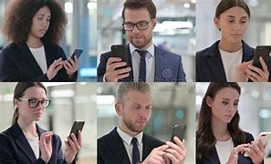 Image result for Business People On Smartphone
