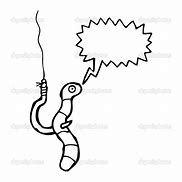 Image result for Cartoon Worm On Hook