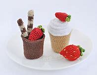 Image result for Crochet Play Food