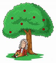 Image result for Newton beside a Tree Cortoon Image Green Screne