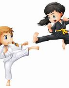 Image result for Cartoon Karate Girl Kick