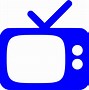 Image result for Blue TV Icon