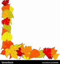 Image result for Fall Leaves Page Border