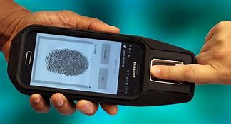 Image result for Fingerprint Scanner Cell Phone