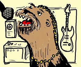 Image result for Otter Guitar Meme