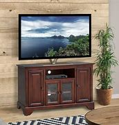 Image result for Dark Wood TV Stand