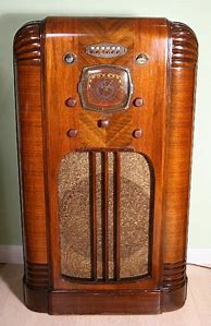 Image result for Sparton Console Radio