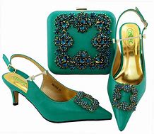 Image result for Teal Shoes and Bag