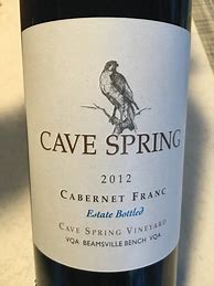 Cave Spring Cabernet Franc Estate 的图像结果