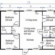 Image result for House Plans in Meters