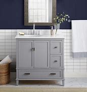 Image result for Gray Bathroom Vanity 36