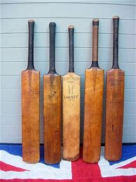 Image result for Cricket Bats in the 1960s