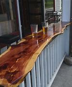 Image result for Wooden Bar Top Ideas