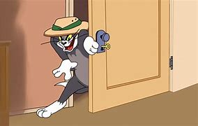 Image result for Tom and Jerry Meme Door