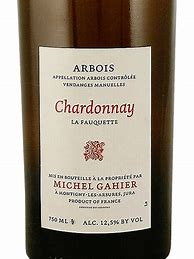 Image result for Michel Gahier Chardonnay Arbois Fauquette