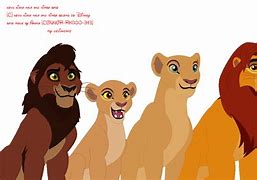 Image result for Lion King Kovu X Nala Base