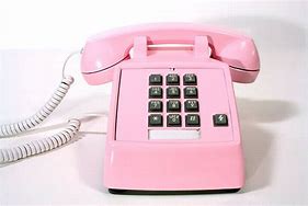 Image result for Pink Phone On Desk