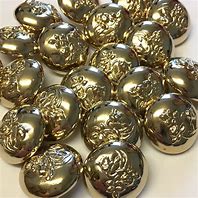Image result for Metal Flower Buttons
