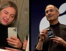 Image result for Steve Jobs Daughter Meme iPhone 14