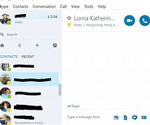 Image result for Skype Chat Screen Shot