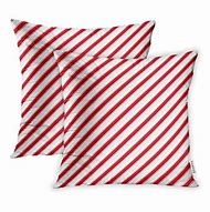 Image result for Candy Cane Striped Pillow Covers