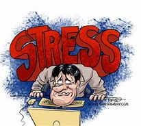 Image result for Psychological Stress Cartoon