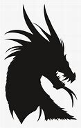 Image result for Dragon Head Silhouette
