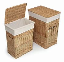 Image result for Wooden Laundry Hamper with Lid