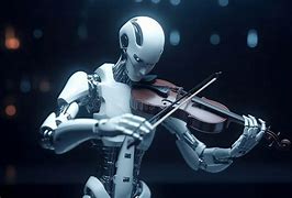 Image result for Robot Playing a Violin