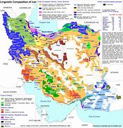Image result for Iran Linguistic Map