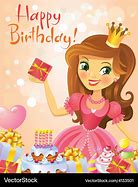 Image result for E Birthday Card for a Adult Princess