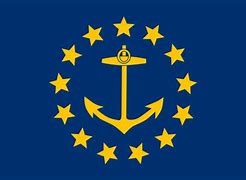 Image result for Rhode Island Colony 1636 Flag
