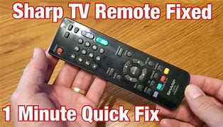 Image result for Sharp AQUOS 80 TV Power On Button